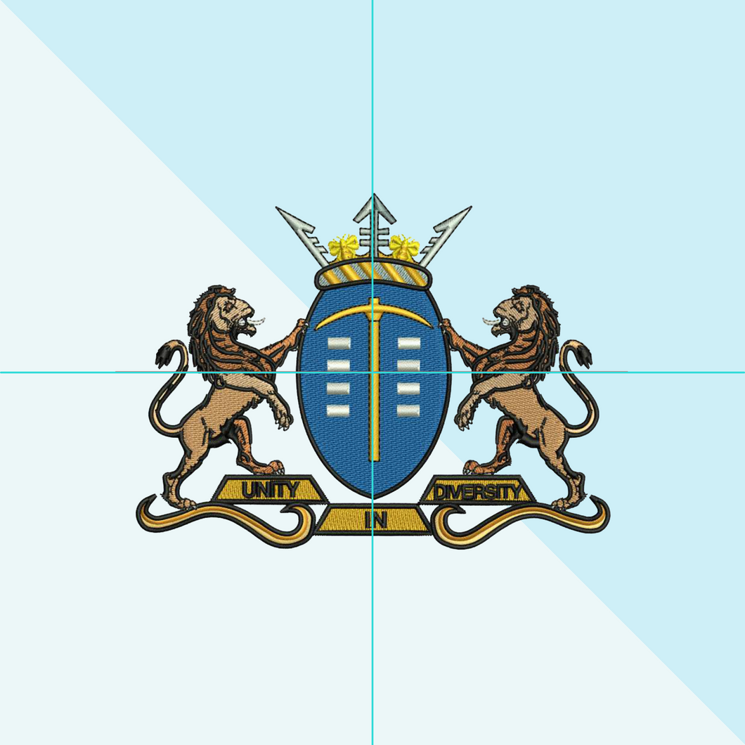Embroidery Token - Gauteng Coat of Arms