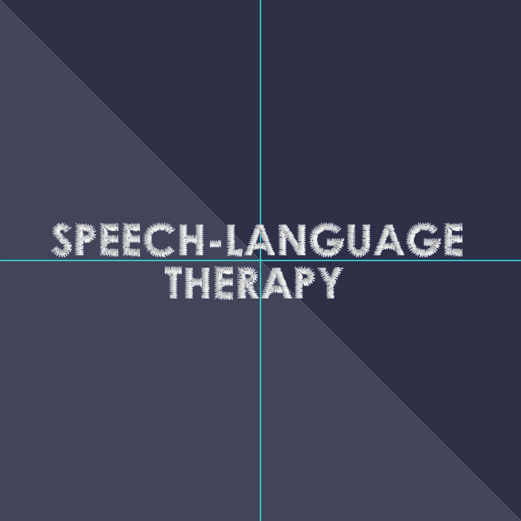 Embroidery Token - Speech-Language Therapy
